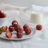 Seasonal Strawberries & Cream Energy Balls