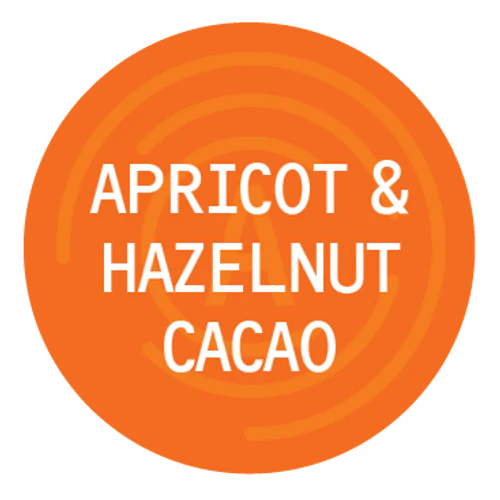 Apricot & Hazelnut Cacao Logo
